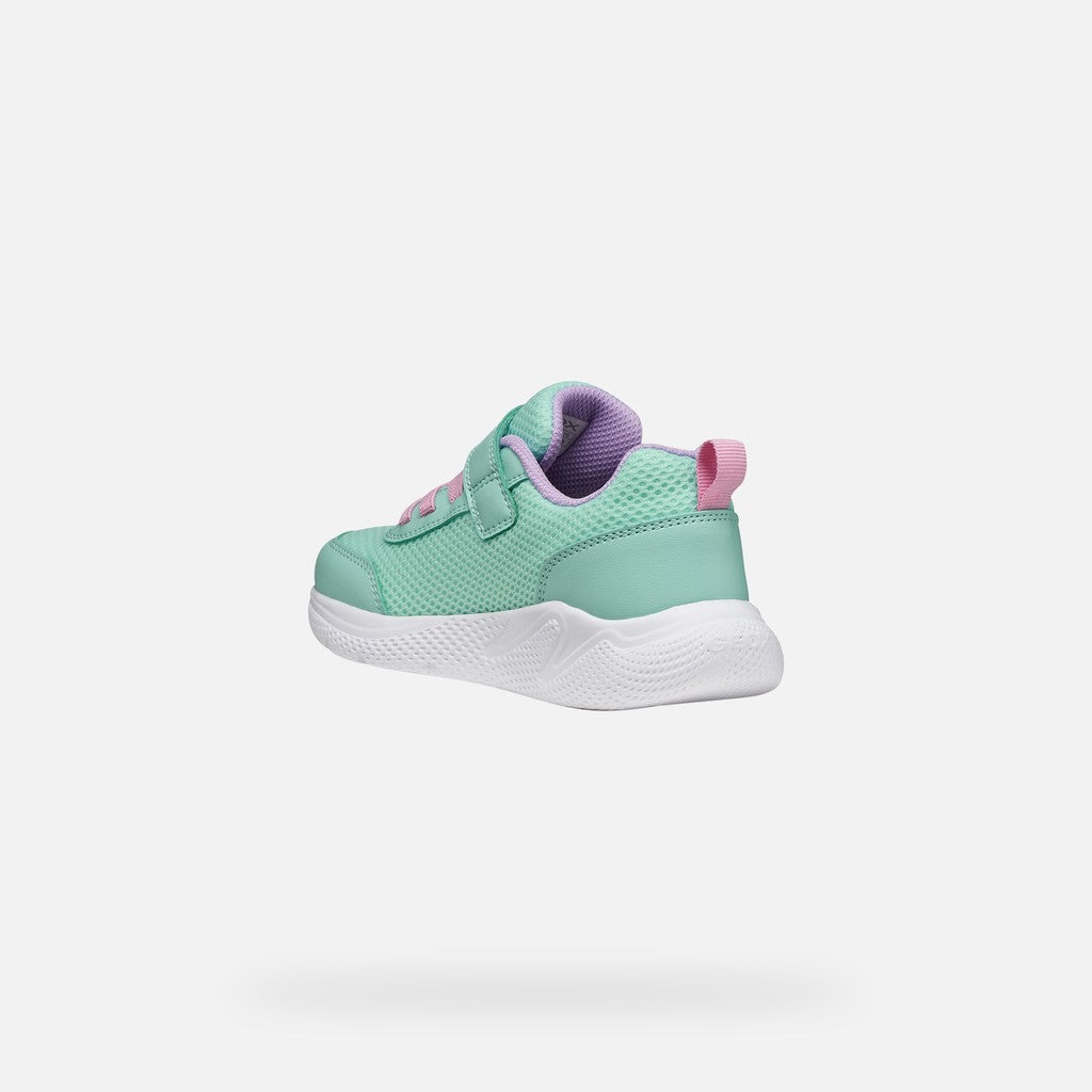 Geox pantofi fete sport Sprintye Junior 28-36 Sea Green/Pink