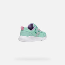 Geox pantofi fete sport Sprintye Junior 28-36 Sea Green/Pink