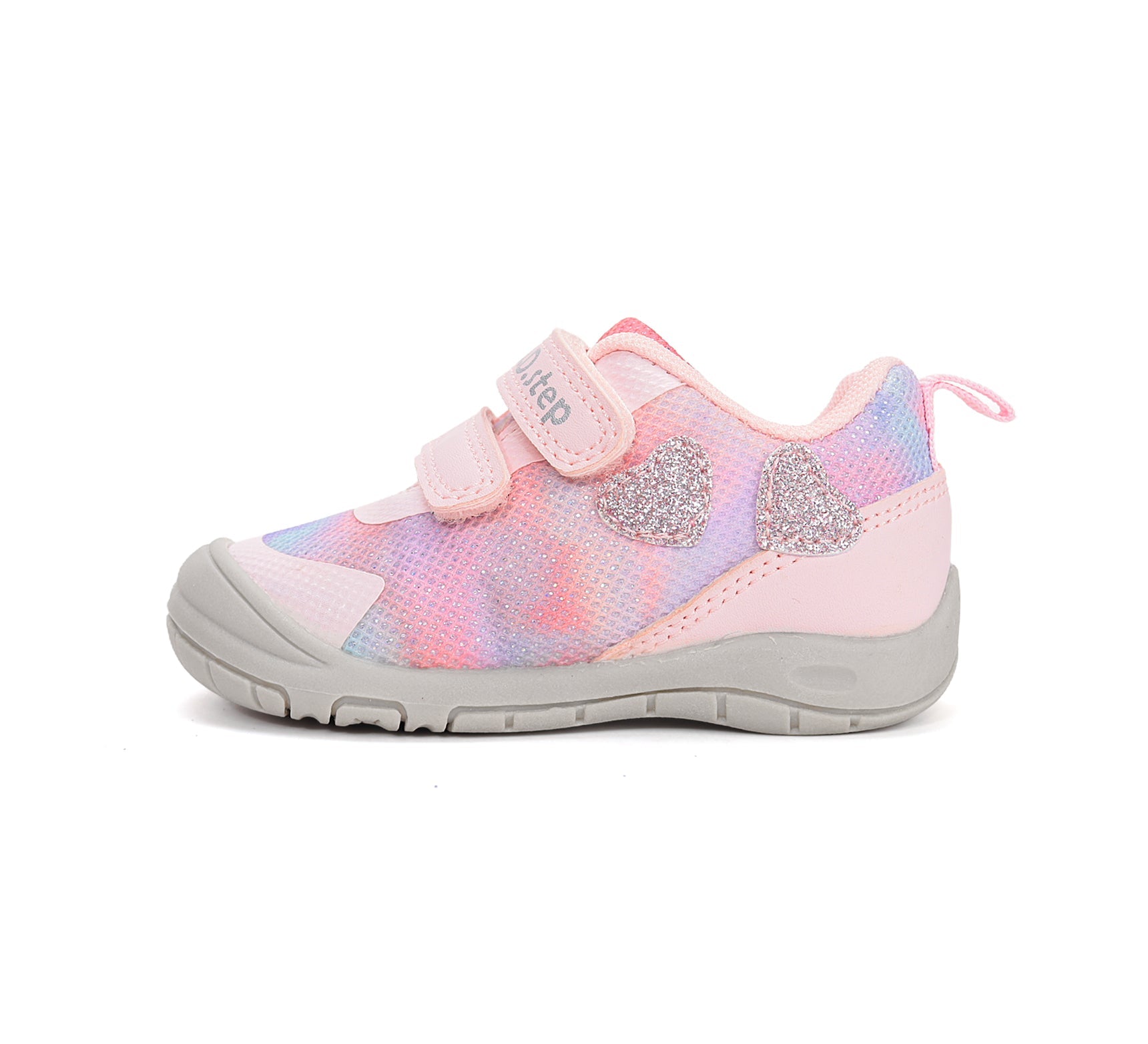 D.D.Step pantofi fete sport 20-31 Strawberry cu inimioare Imagine secundară a produsului