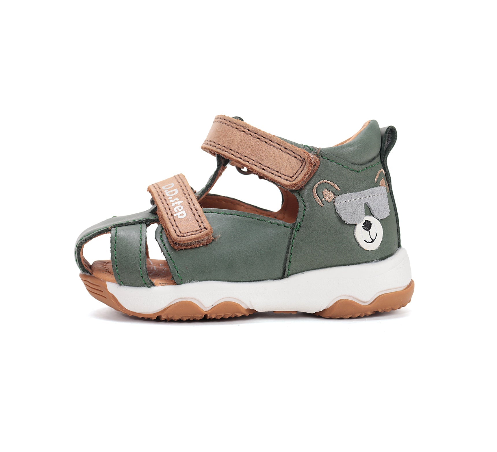 D.D.Step sandale baieti 20-31 Emerald cu ursulet Imagine secundară a produsului