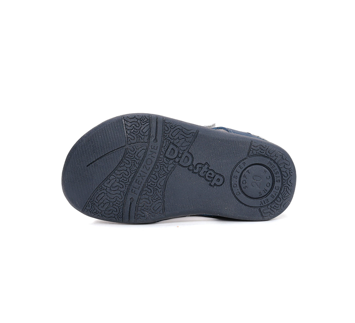 D.D.Step sandale baieti 20-25 Dove Grey cu catel