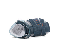 D.D.Step sandale baieti 20-25 Royal Blue cu cusaturi