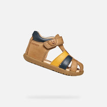 Geox sandale baieti Macchia Baby 18-26 Whisky/Navy