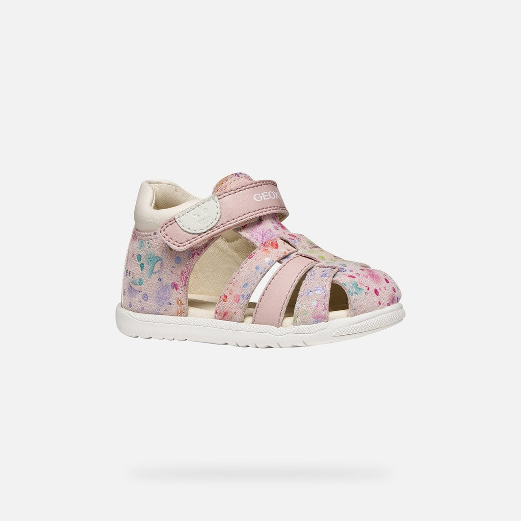Geox sandale fete Macchia Baby 18-26 Light Rose/Multicolor