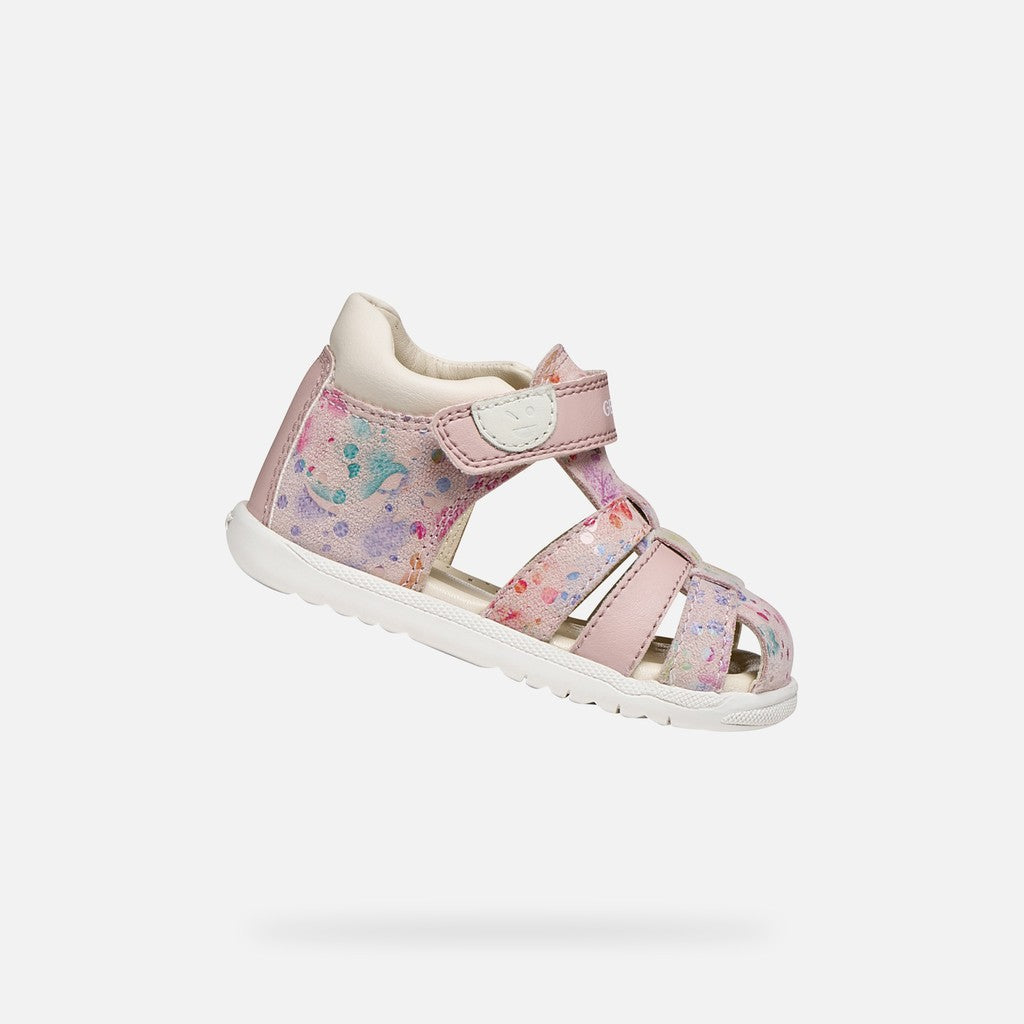 Geox sandale fete Macchia Baby 18-26 Light Rose/Multicolor