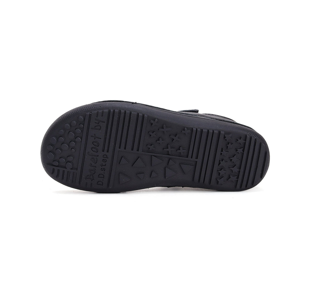 D.D.Step pantofi fete decupati Barefoot 25-30 Black