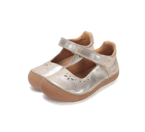 D.D.Step pantofi fete decupati Barefoot 25-30 Gold