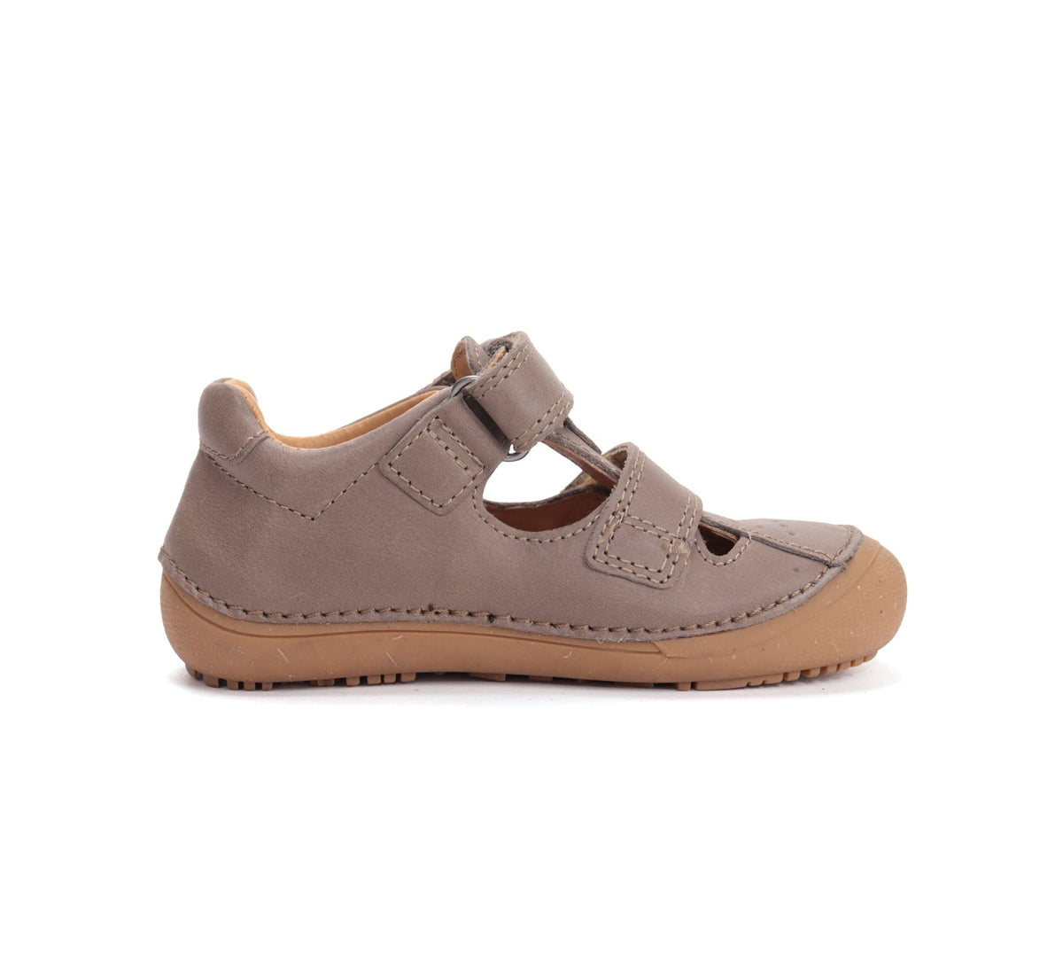 D.D.Step pantofi baieti decupati Barefoot 26-31 Chocolate