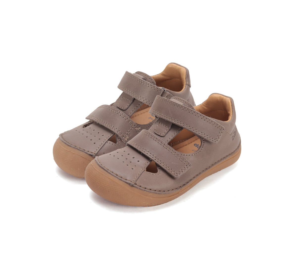 D.D.Step fiú kivágott Barefoot cipő 26-31 Chocolate Fő kép
