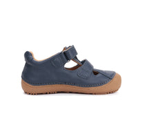 D.D.Step pantofi baieti decupati Barefoot 26-31 Royal Blue