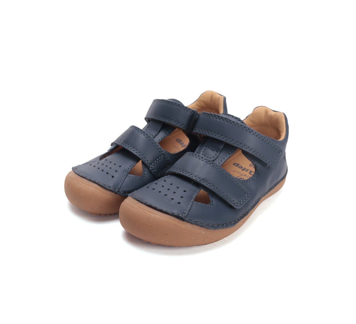 D.D.Step pantofi baieti decupati Barefoot 26-31 Royal Blue
