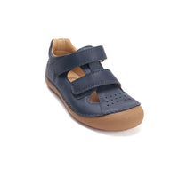 D.D.Step pantofi baieti decupati Barefoot 26-31 Royal Blue