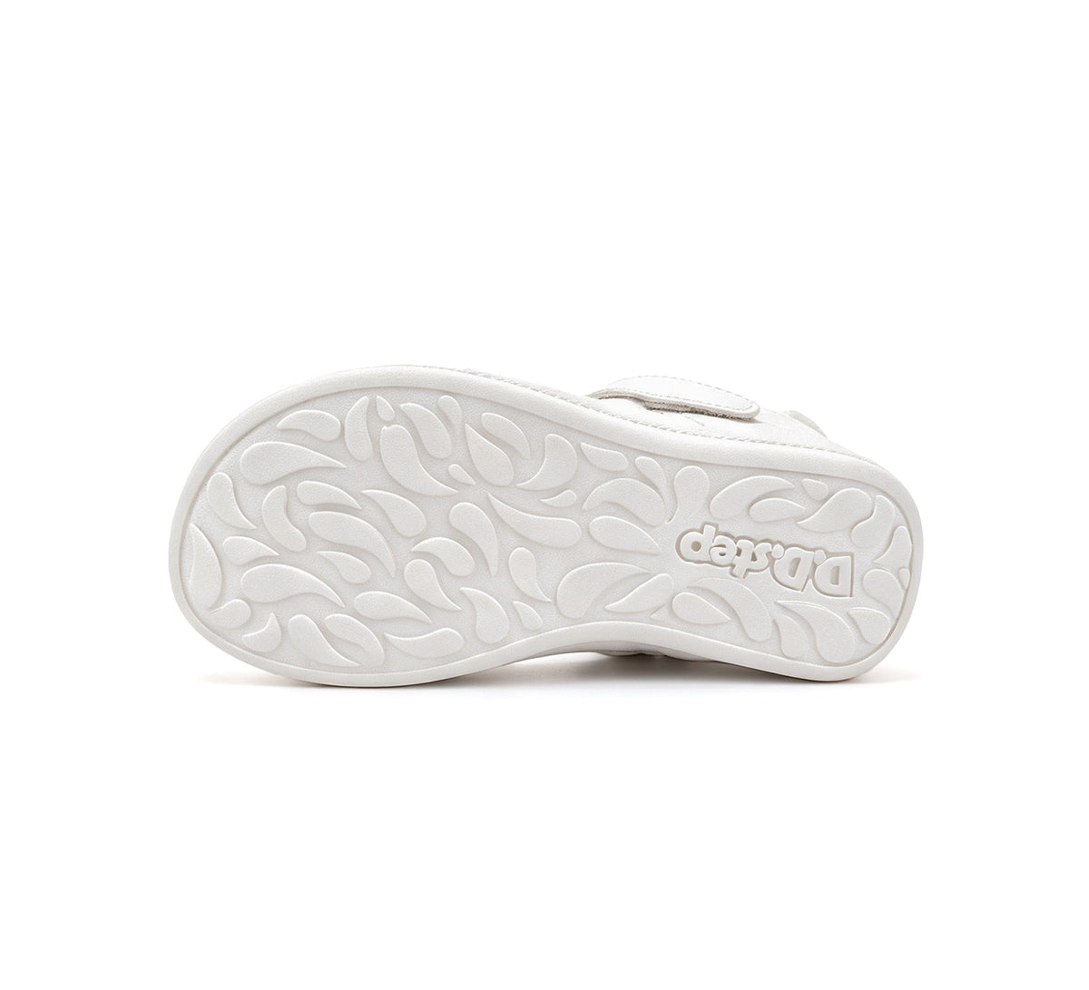 D.D.Step pantofi fete decupati 26-35 White cu inimioare aplicate