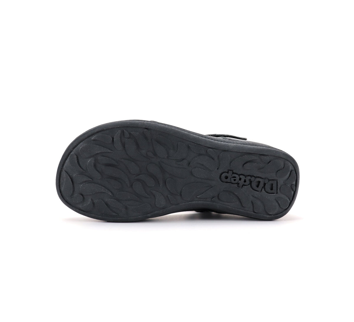 D.D.Step pantofi fete decupati 26-37 Black cu inimioare aplicate