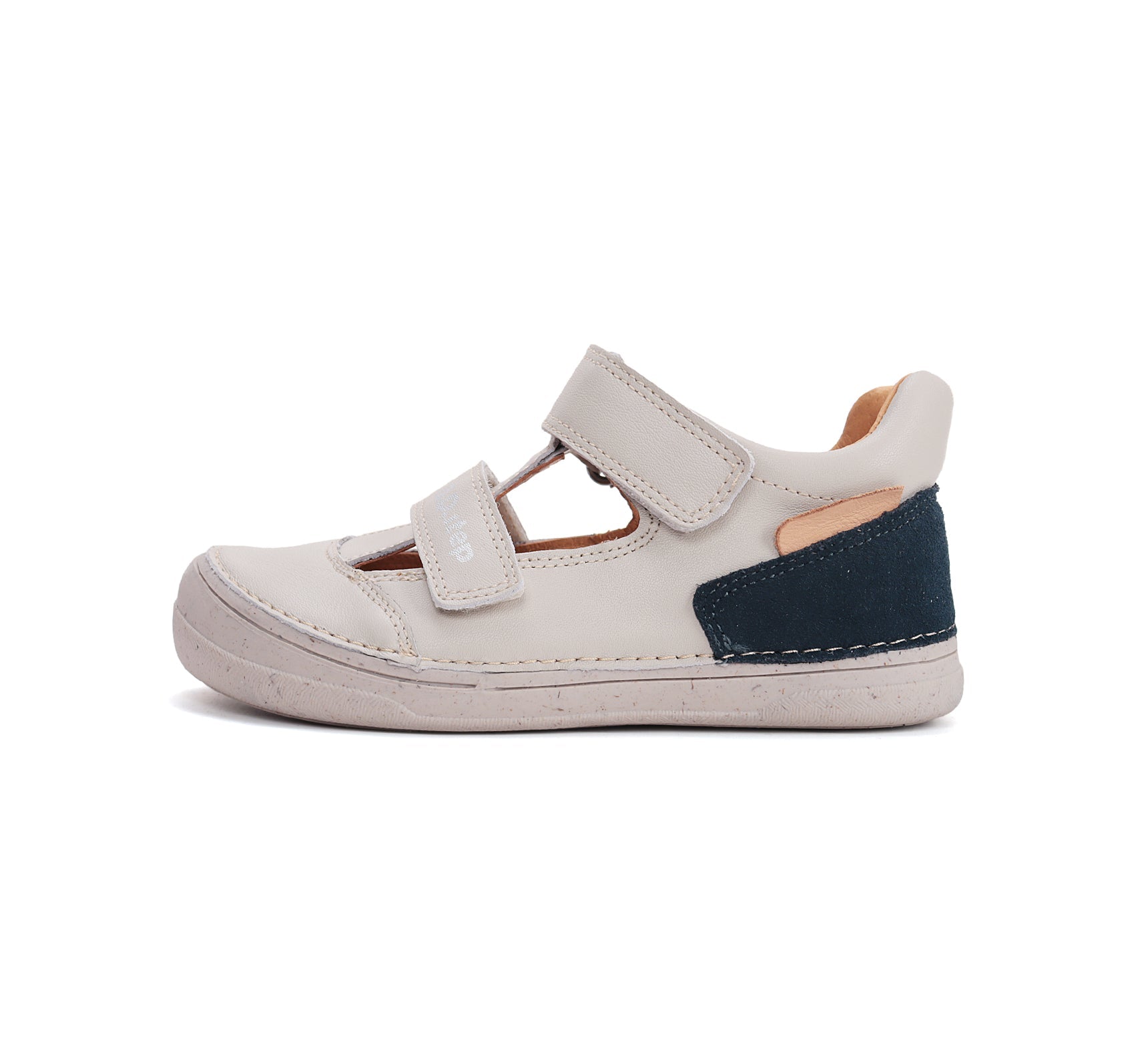 D.D.Step pantofi baieti decupati 26-31 Cream Imagine secundară a produsului