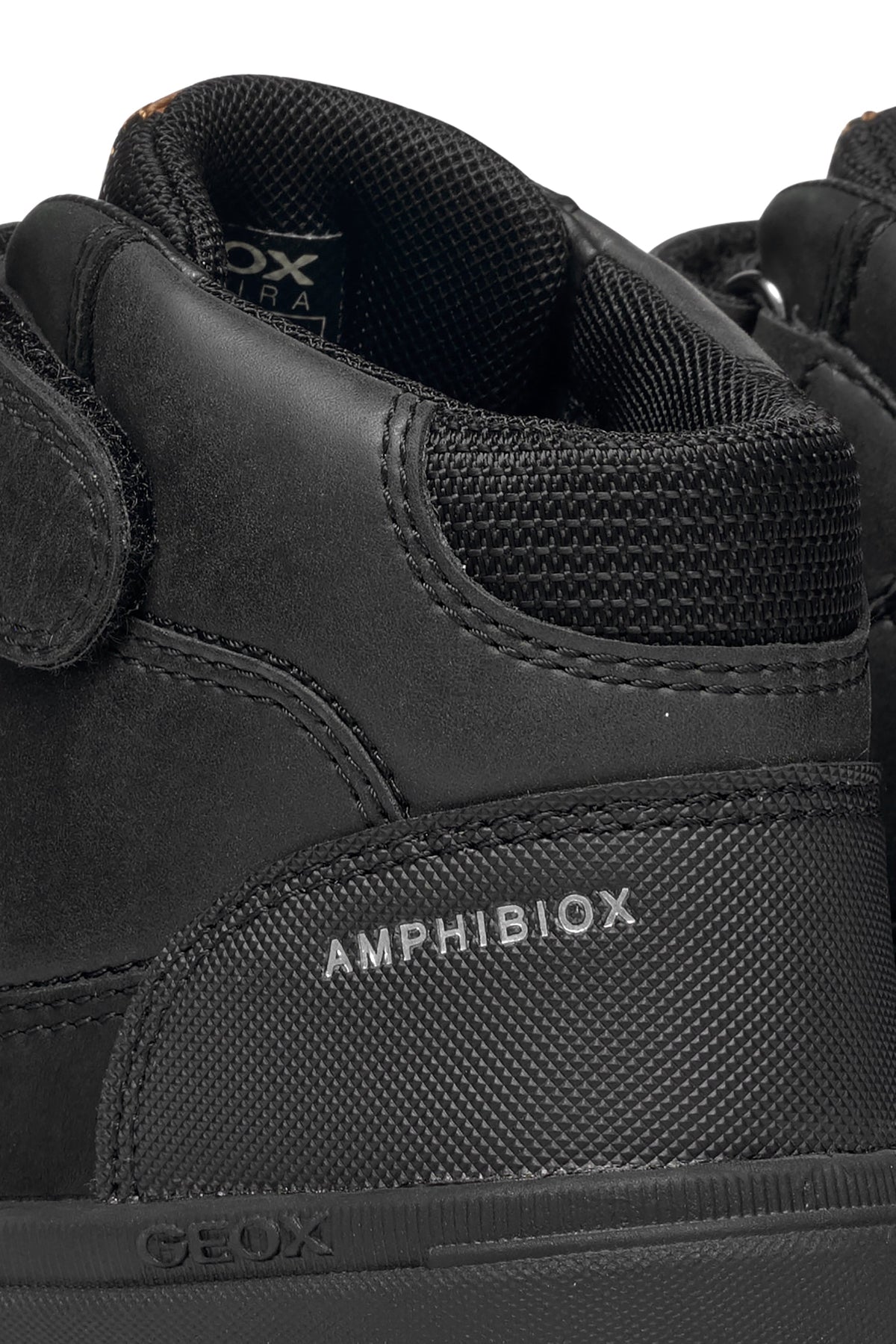 Geox ghete baieti captusite BUNSHEE AmphibioxTEX Waterproof 28-39 Black