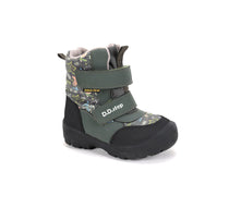 D.D.Step ghete baieti Aqua-Tex captusite 22-27 Olive cu Basketball