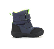 D.D.Step ghete baieti Aqua-Tex captusite 22-33 Royal Blue cu urs polar