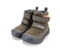 D.D.Step ghete baieti impermeabile Aqua-Tex 22-27 Olive cu lup