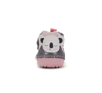 D.D.Step pantofi fete Primii pasi 19-24 Baby Pink cu Koala