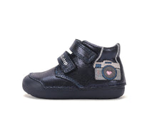 D.D.Step pantofi fete Primii pasi 20-25 Cobalt cu aparat foto