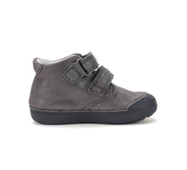 D.D.Step pantofi fete Primii pasi 20-25 Marine Grey cu pisica