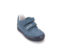 D.D.Step pantofi baieti cu LED 25-30 Royal Blue cu fulger