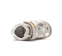 D.D.Step pantofi fete Barefoot 20-25 Cream cu stelute