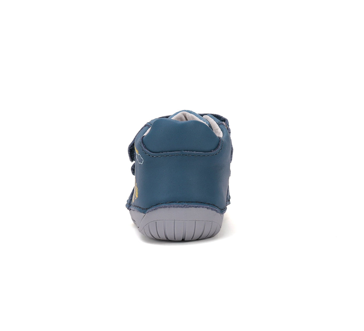 D.D.Step pantofi baieti Barefoot 20-25 Aero Blue cu tractor