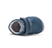D.D.Step pantofi baieti Barefoot 20-25 Aero Blue cu tractor