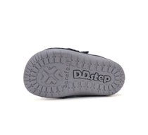 D.D.Step pantofi baieti Barefoot 20-25 Aero Blue cu tractor