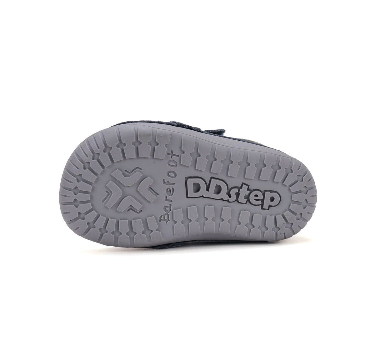 D.D.Step pantofi baieti Barefoot 20-25 Aero Blue cu tractor