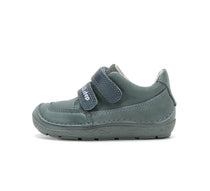 D.D.Step pantofi baieti Barefoot 22-33 Emerald cu cusaturi