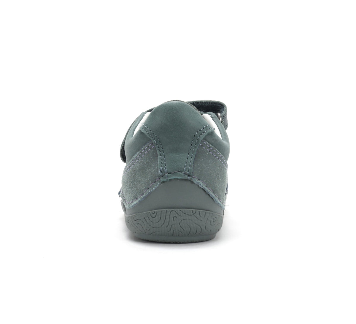 D.D.Step pantofi baieti Barefoot 22-33 Emerald cu cusaturi