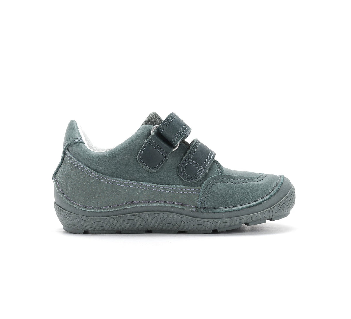 D.D.Step pantofi baieti Barefoot 22-33 Emerald cu cusaturi