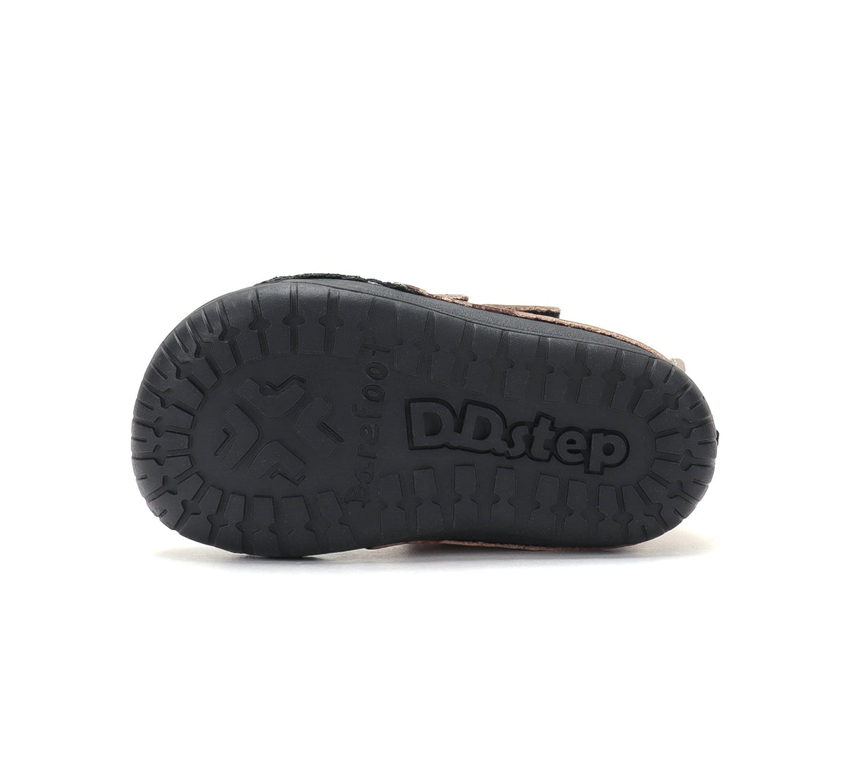 D.D.Step ghete fete Barefoot imblanite 20-25 Champagne cu ingeras
