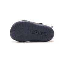D.D.Step ghete fete Barefoot imblanite 20-25 Cobalt cu ingeras