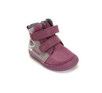 D.D.Step ghete fete Barefoot imblanite 20-25 Marine grey cu norisor