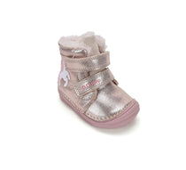 D.D.Step ghete fete imblanite 20-31 Champagne cu unicorn