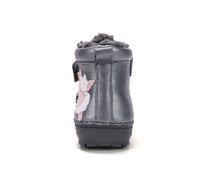 D.D.Step ghete fete imblanite 20-25 Metallic Grey cu unicorn