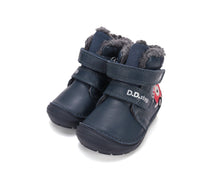 D.D.Step ghete baieti imblanite 20-25 Royal Blue cu masina de pompieri
