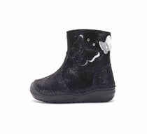 D.D.Step botine fete imblanite 20-25 Lead cu fluturas