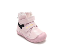D.D.Step ghete fete imblanite 20-25 Baby Pink cu negru