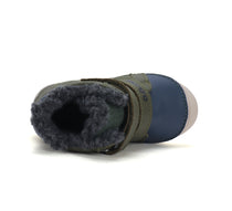 D.D.Step ghete baieti imblanite 26-31 Olive cu albastru