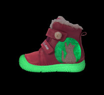 D.D.Step ghete fete imblanite si fluorescente 20-25 Hot Pink cu pisica