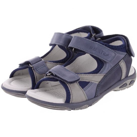 D.D.Step sandale baieti cu scai marimea 25-30, Bermuda blue Imagine secundară a produsului