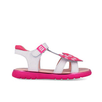 Biomecanics Agatha Ruiz De La Prada sandale fete 24-30 Blanco cu inimioara