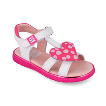 Biomecanics Agatha Ruiz De La Prada sandale fete 24-30 Blanco cu inimioara