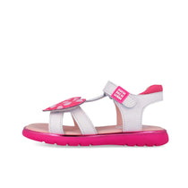 Biomecanics Agatha Ruiz De La Prada sandale fete 24-30 Blanco cu inimioara