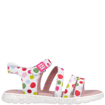 Biomecanics Agatha Ruiz De La Prada sandale fete 28-36 Blanco y multicolor cu buline